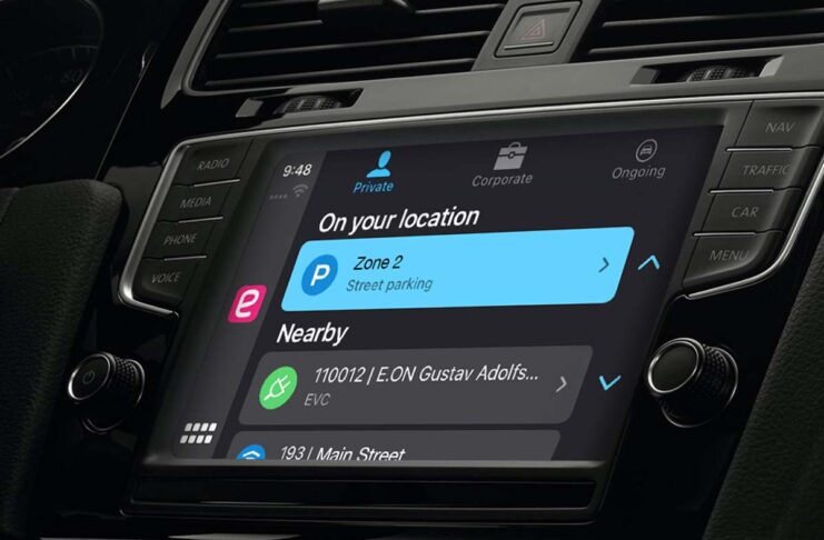 L’app per il parcheggio EasyPark ora anche su Apple CarPlay