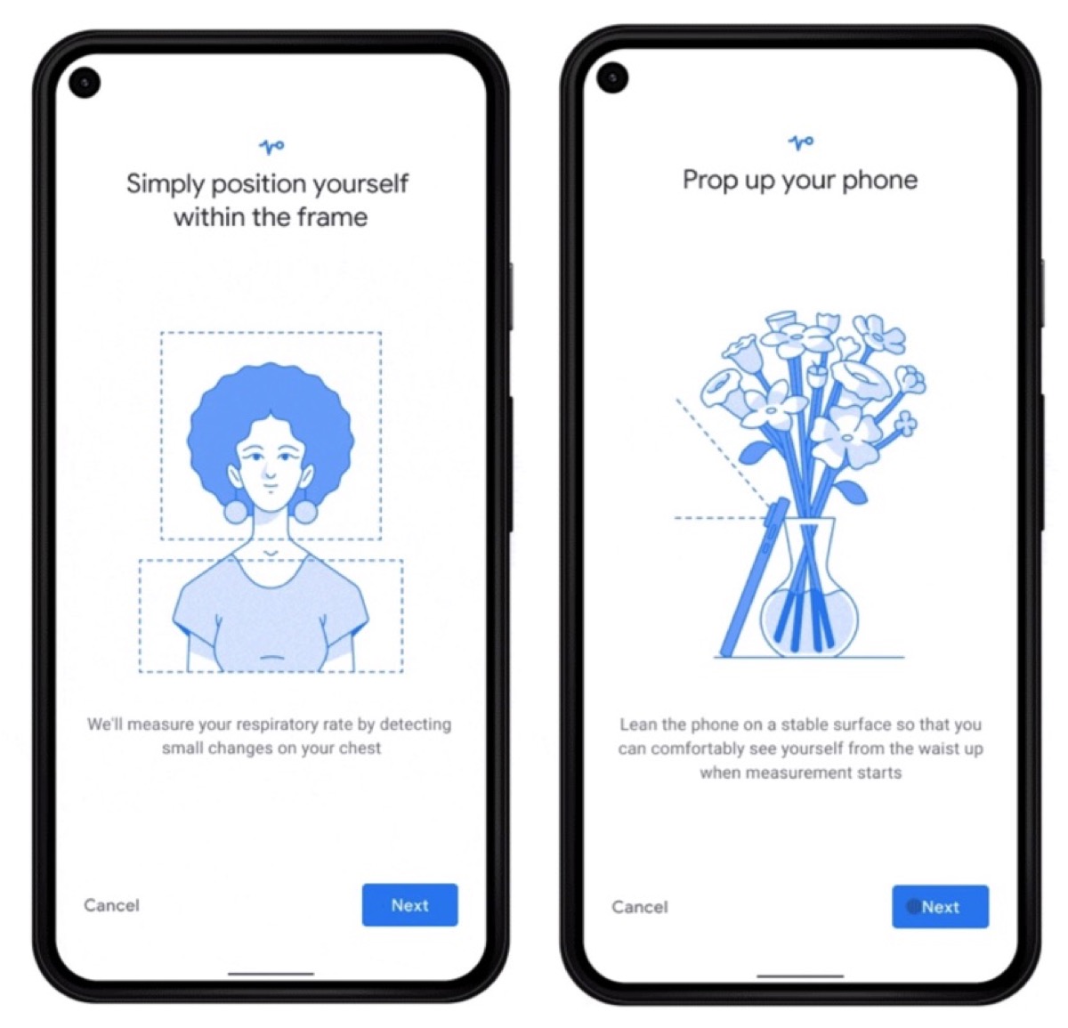 La fotocamera dei Google Pixel controlla cuore e polmoni