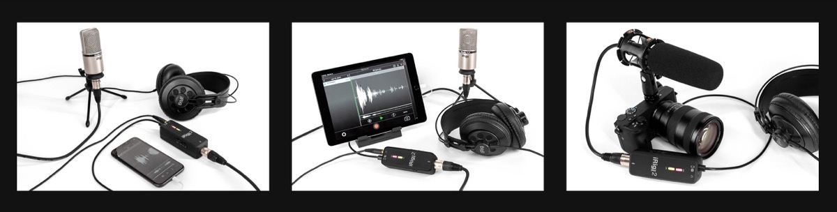 iRig Pre 2, interfaccia portatile per microfono compatibile con iPhone e iPad