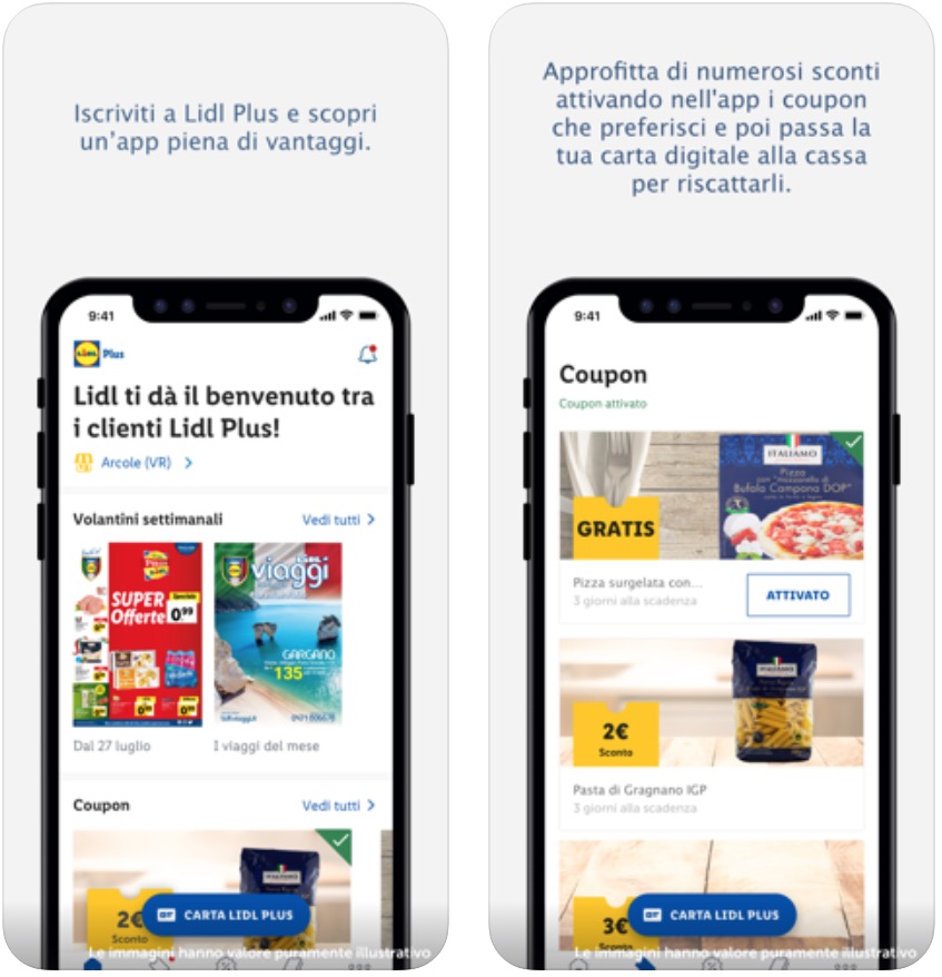 Lidl Plus arriva in Italia con le app per iPhone e Android