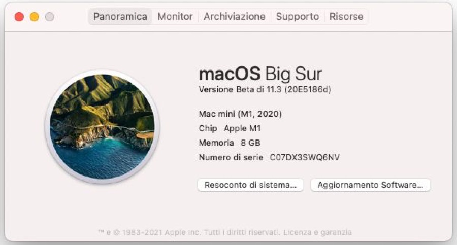 Apple rilascia la seconda beta pubblica di macOS Big Sur 11.3
