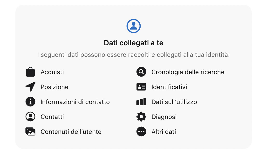 Gmail per iPhone, Google ha aggiunto le etichette sulla privacy