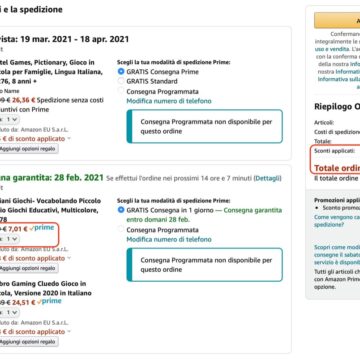 Compri 3 paghi 2, la promozione Amazon sui giochi da tavolo e di società