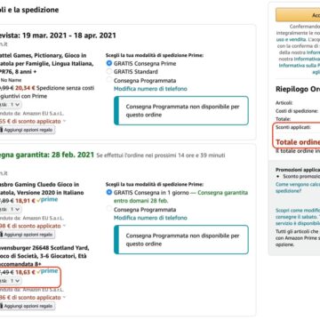 Compri 3 paghi 2, la promozione Amazon sui giochi da tavolo e di società