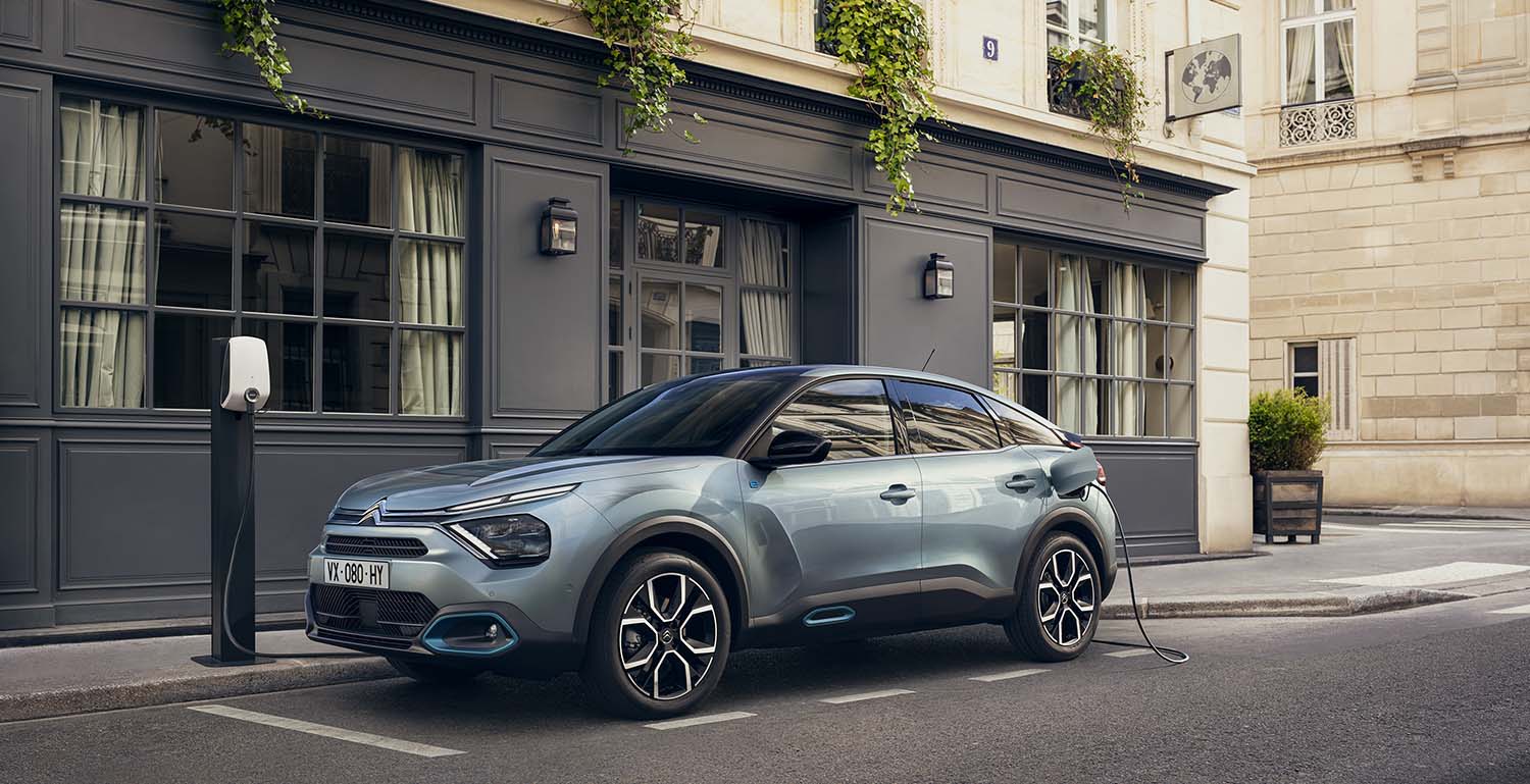 La ricarica della nuova Citroën ec4 -100% ëlectric si programma con l’app
