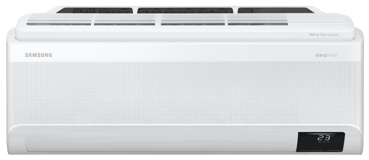 Climatizzatore a parete Samsung WindFree Pure 1.0, monitora e migliora l’aria