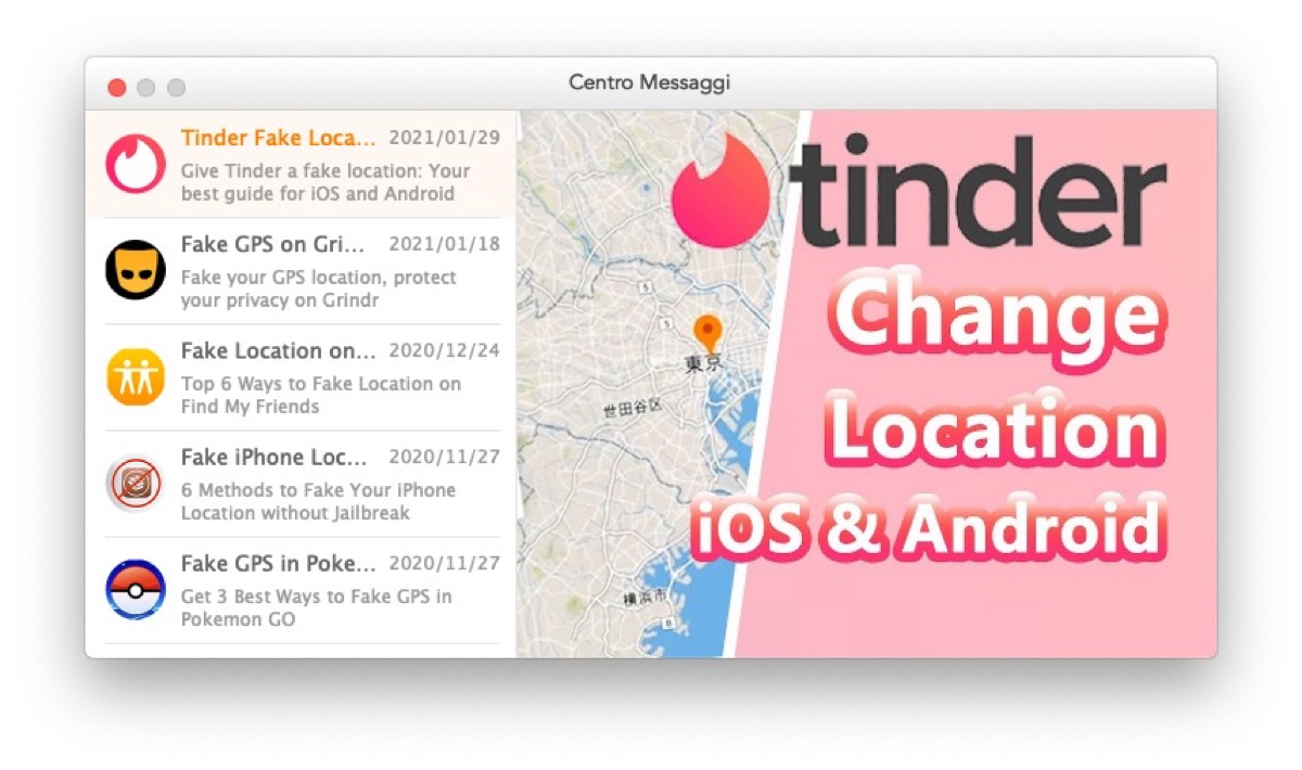 iMyFone AnyTo, l’app che vi cambia le coordinate GPS per fare invidia agli amici sui social