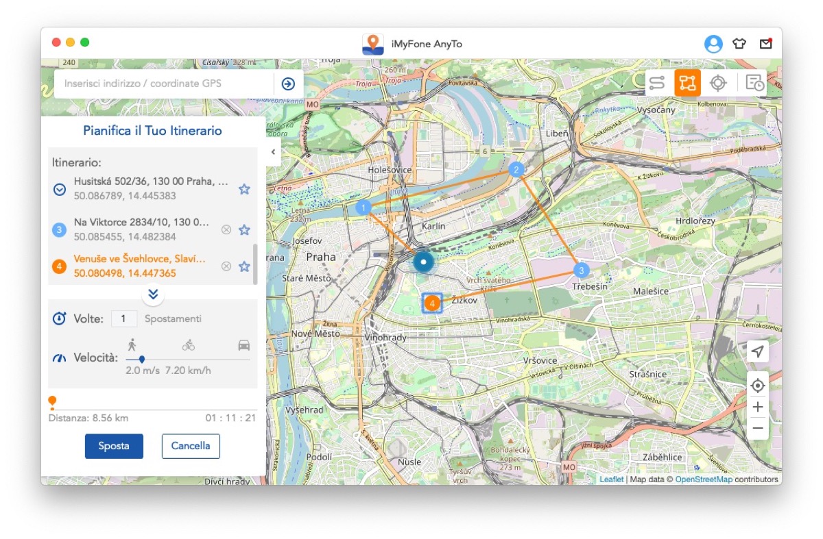 iMyFone AnyTo, l’app che vi cambia le coordinate GPS per fare invidia agli amici sui social