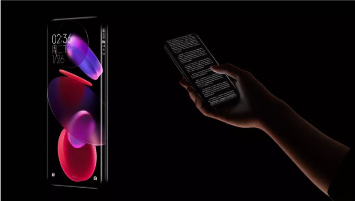 Xiaomi presenta il concept phone con il display che curva sui quattro lati, il video