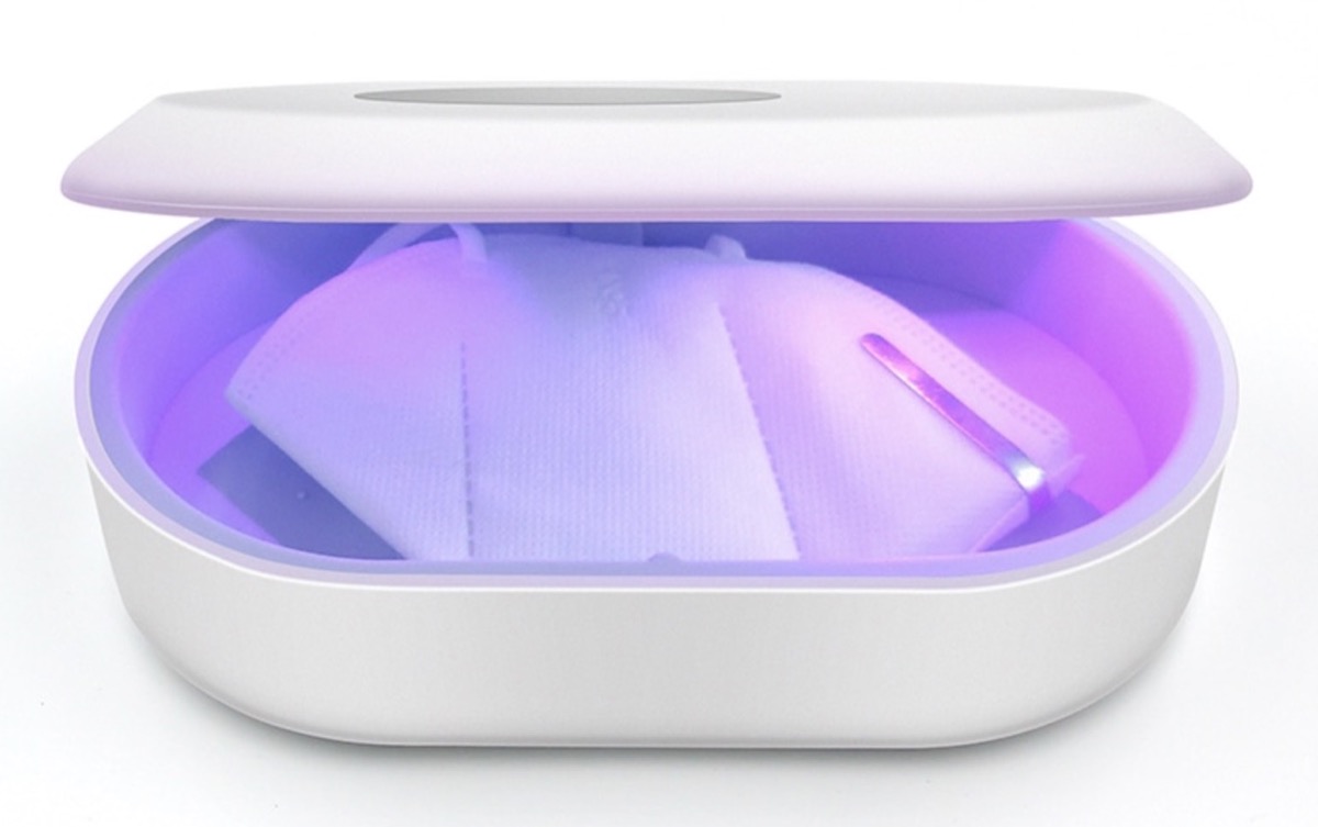 Sterilizzatore UV con caricatore wireless incorporato in sconto a 42 euro