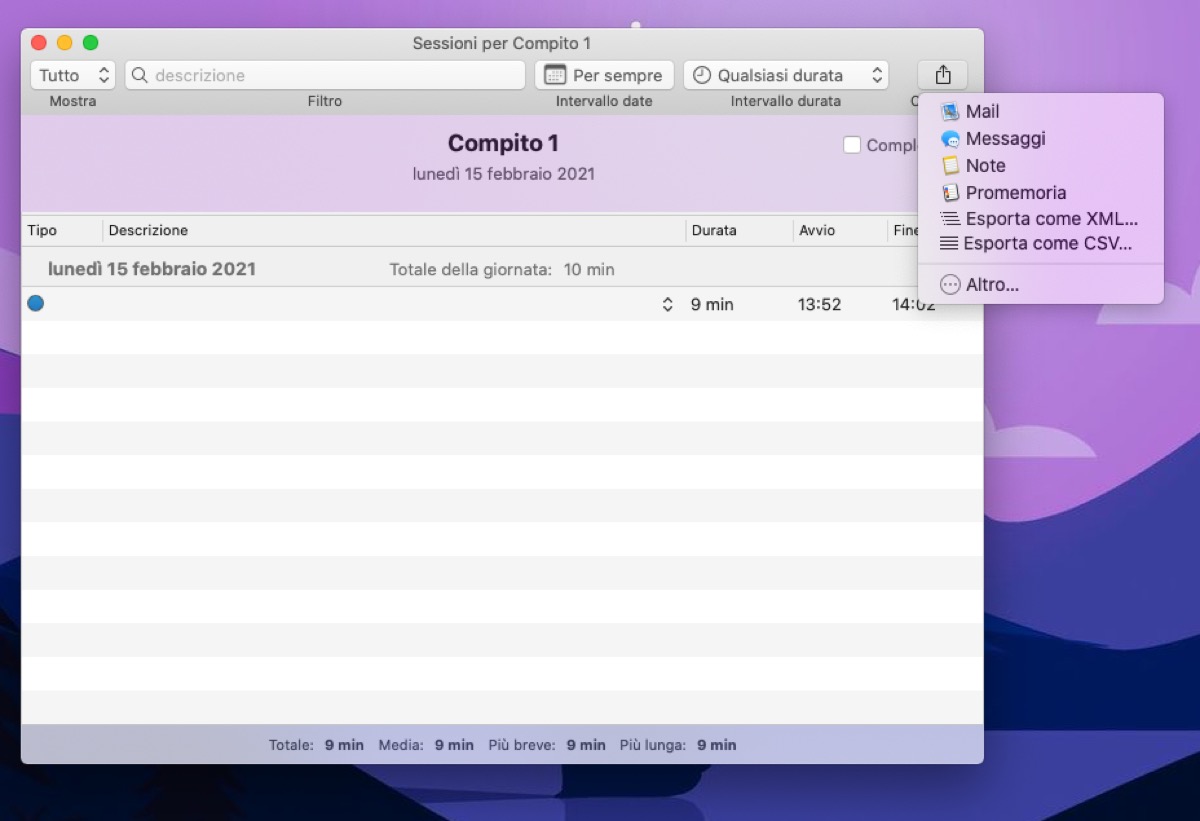 Recensione Time Tracking Pro per Mac, prendetevi cura del vostro tempo per organizzarlo al meglio e rendere di più