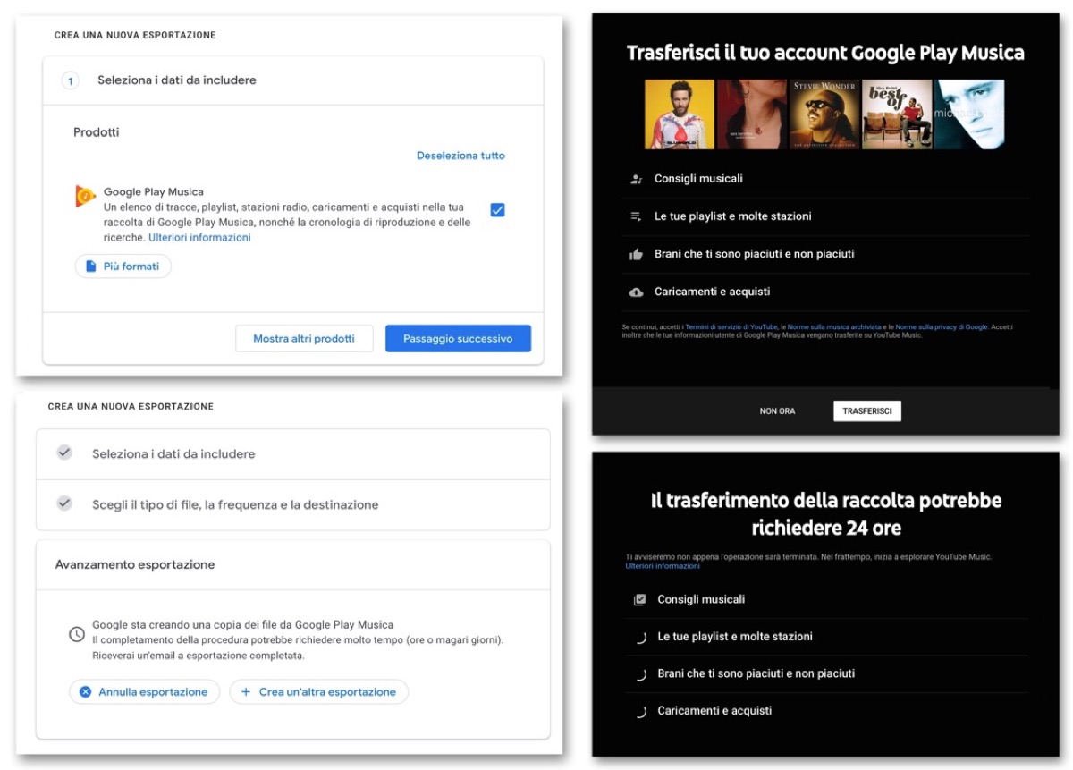 google play music ultimi giorni