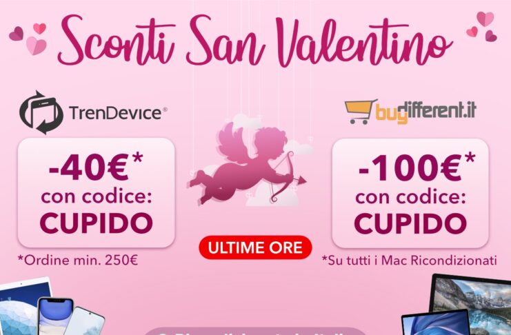Ultime ore: Sconti fino a 100€ sui migliori Ricondizionati Hi-Tech TrenDevice e BuyDifferent
