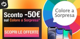 iPhone scontati di 50€ con il Colore a Sorpresa. Su TrenDevice solo fino al 28 Febbraio