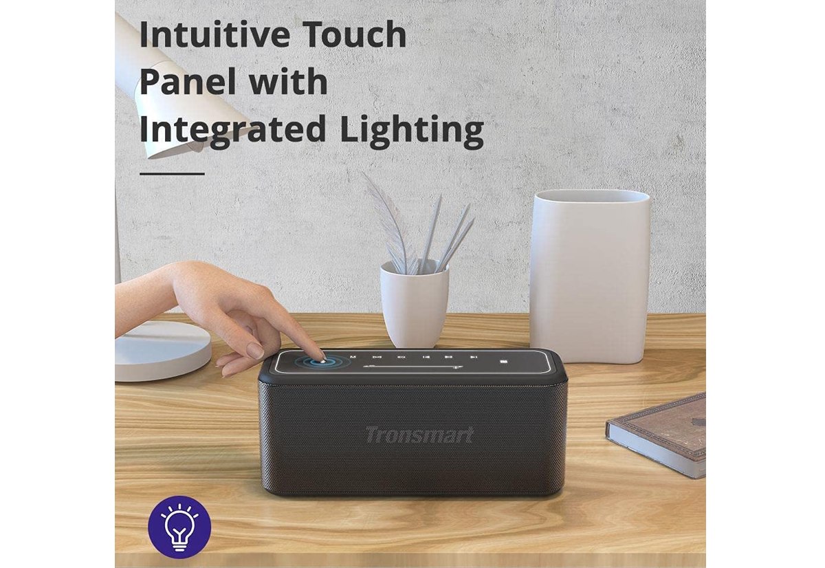 Tronsmart Element Mega, 60 Watt e Bluetooth controlli touch solo oggi a 67,99€
