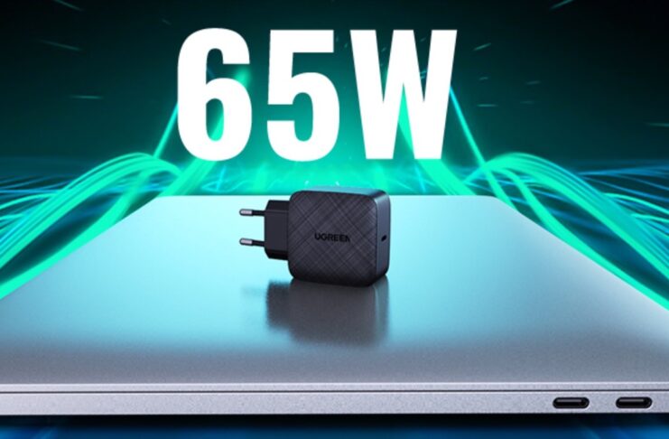 Caricatore USB-C da 65W, con una o due porte, in sconto a partire da 25,59 euro