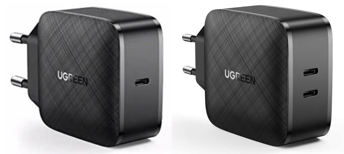 Caricatore USB-C da 65W, con una o due porte, in sconto a partire da 25,59 euro
