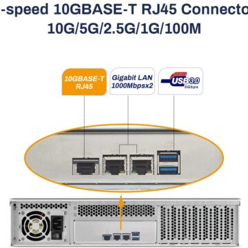 TerraMaster l’U8-111: super NAS con connessione Ethernet da 10 Gb