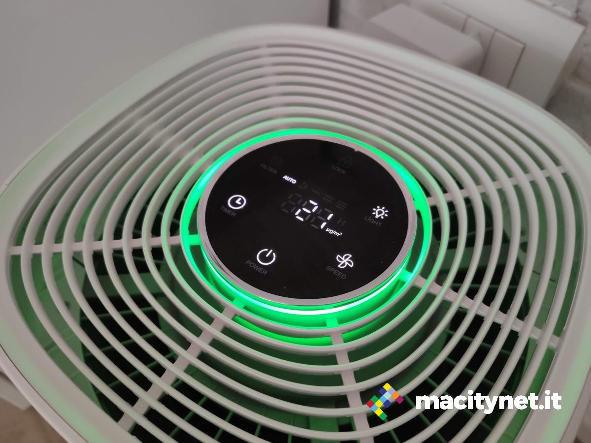 Recensione purificatore d’aria TaoTronics