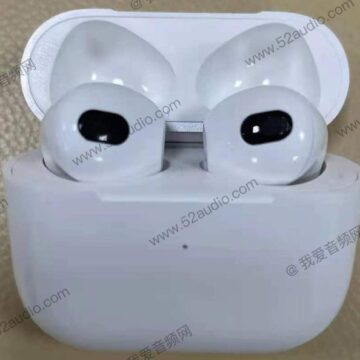 Le presunte foto dei nuovi AirPods 3