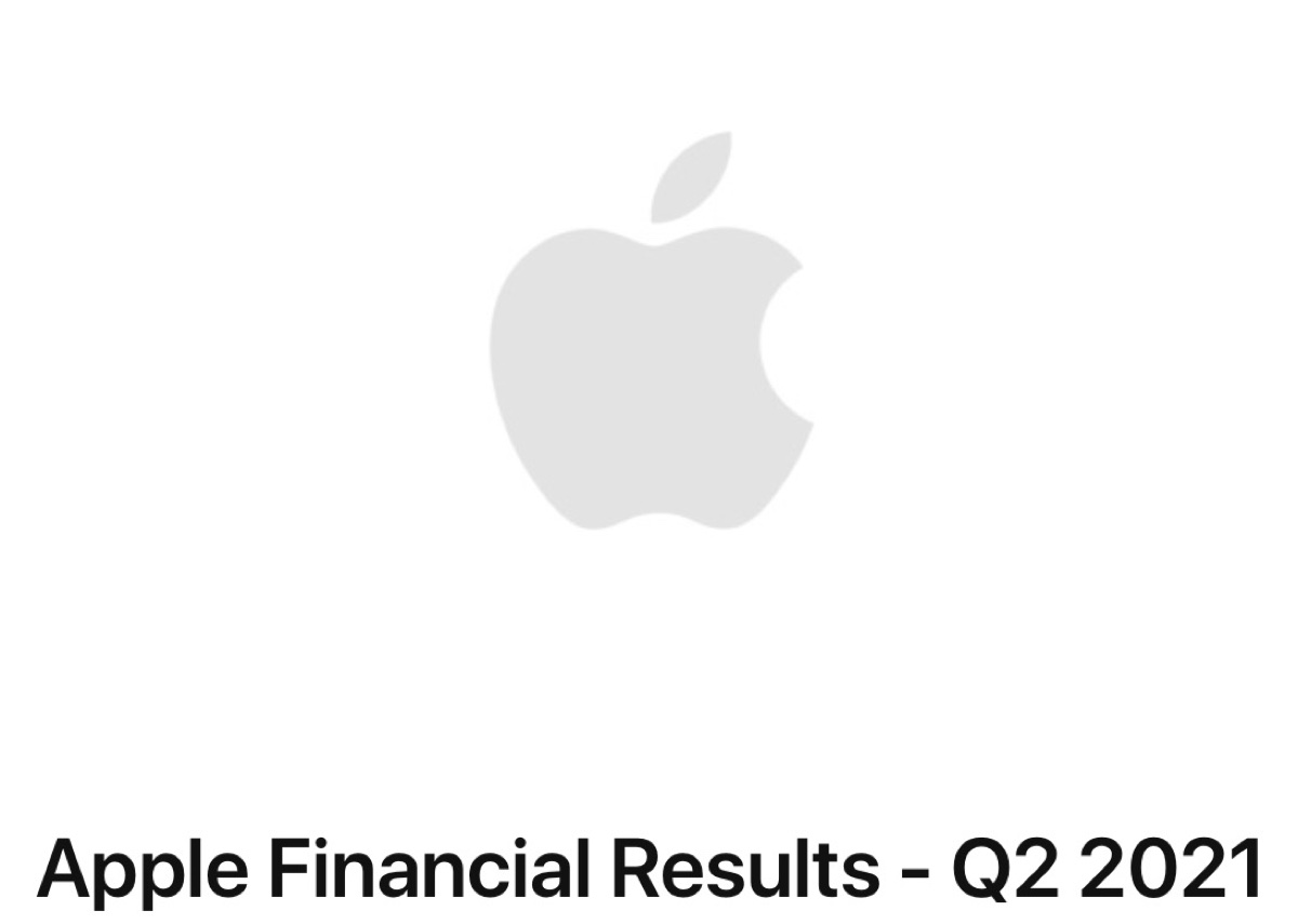 I risultati Apple del secondo trimestre 2021 arrivano il 28 aprile