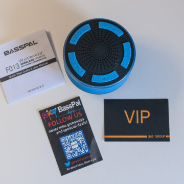 Recensione BassPal altoparlante per doccia, dal bagno al palco di Sanremo è un attimo