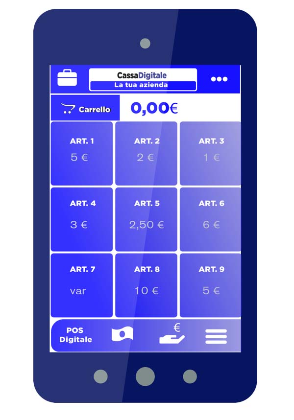 Registratore di cassa addio, arriva l’app sul cellulare