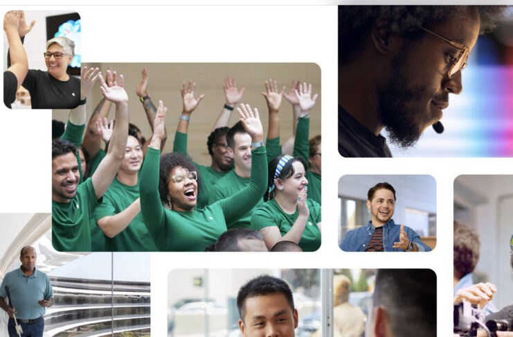 Diversità nella forza lavoro: più donne e persone di diversa etnia in Apple