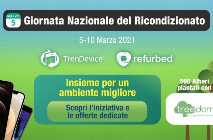 Giornata Nazionale del Ricondizionato: TrenDevice e Refurbed insieme per l’ambiente