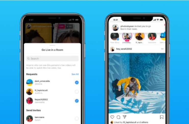 Su Instagram presto le Live con quattro utenti