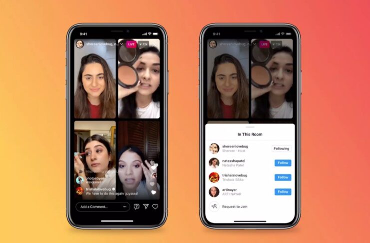 Su Instagram presto le Live con quattro utenti