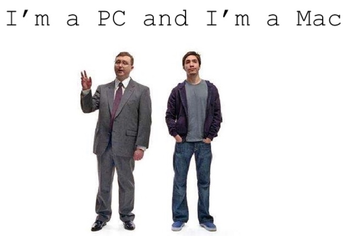 L’uomo Mac adesso prende in giro…i Mac intel mac m1