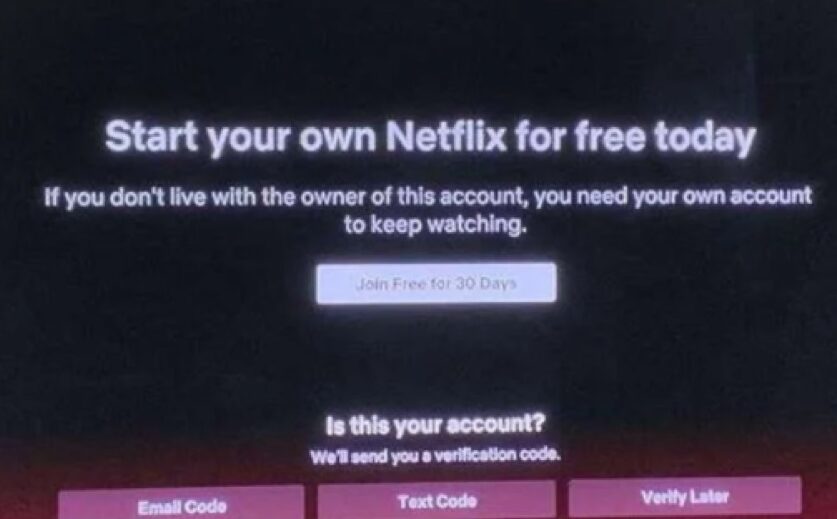 Netflix potrebbe bloccare la condivisione account tra non conviventi