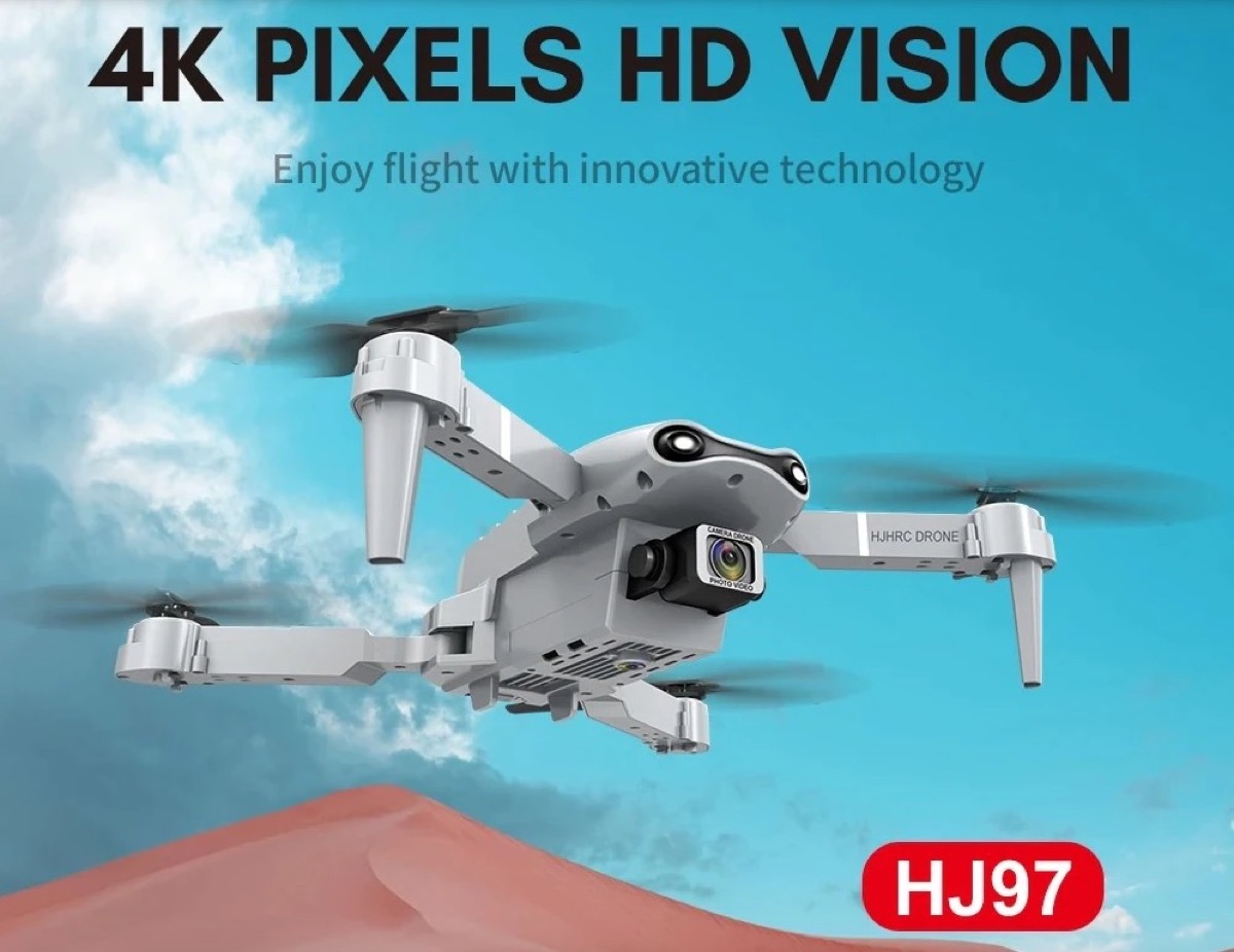 Drone HJ97 WiFi FPV: offerta lampo, bastano 37 euro per iniziare a volare