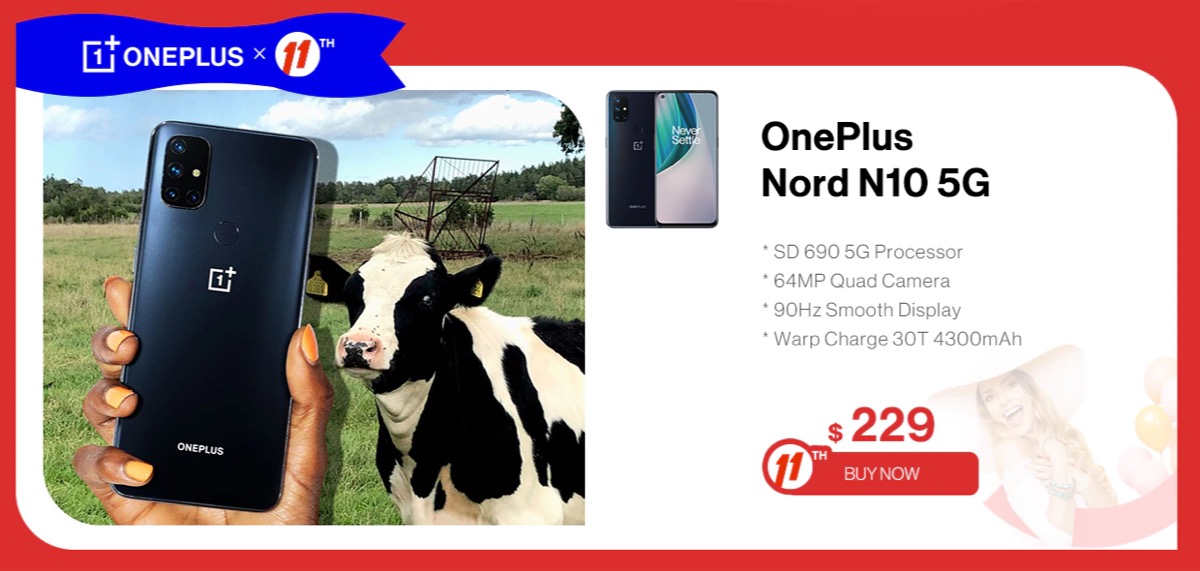 Offerte OnePlus: Nord, 8 e 8T a partire da meno di 200 euro