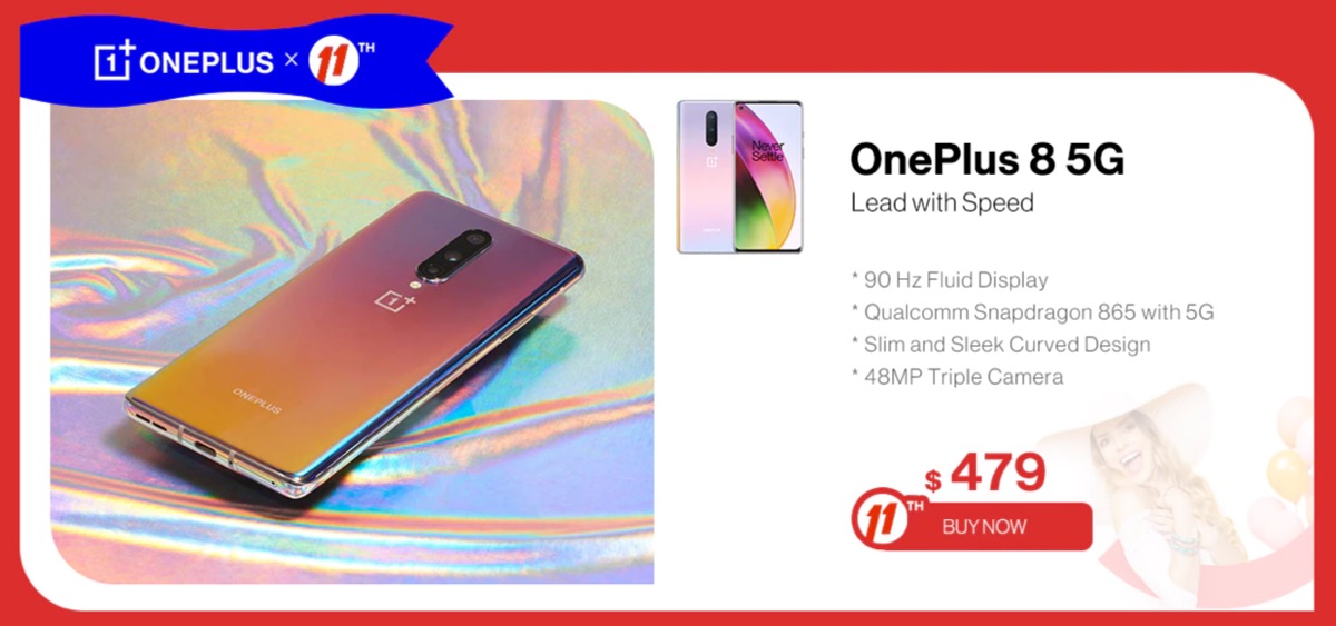 Offerte OnePlus: Nord, 8 e 8T a partire da meno di 200 euro