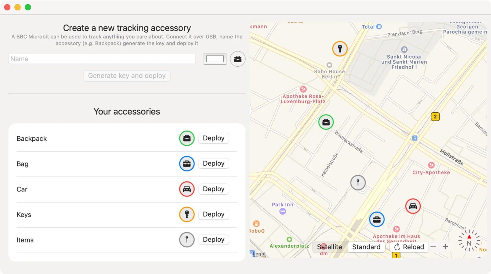 Un framework per il tracking di accessori Bluetooth con l’app “Dov’è”