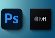 Photoshop per Mac M1 fino al 50% più veloce rispetto ai Mac equivalenti del 2019
