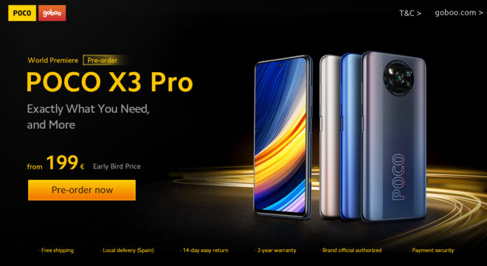 POCO X3 PRO 199 euro, potete già ordinarlo su Goboo