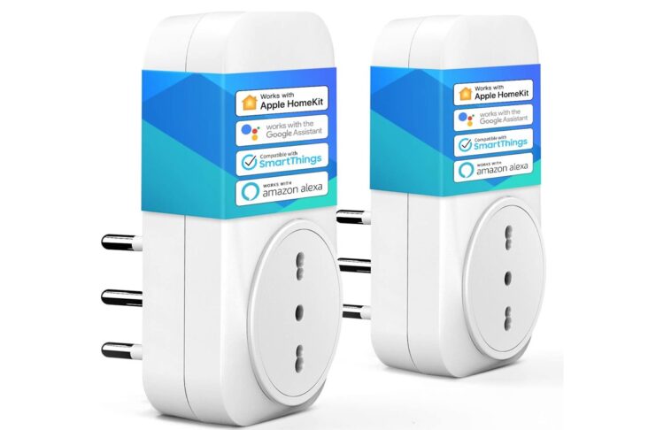 Tre prese smart Meross spina italiana per Homekit Alexa e Google: meno di 10 Euro l’una