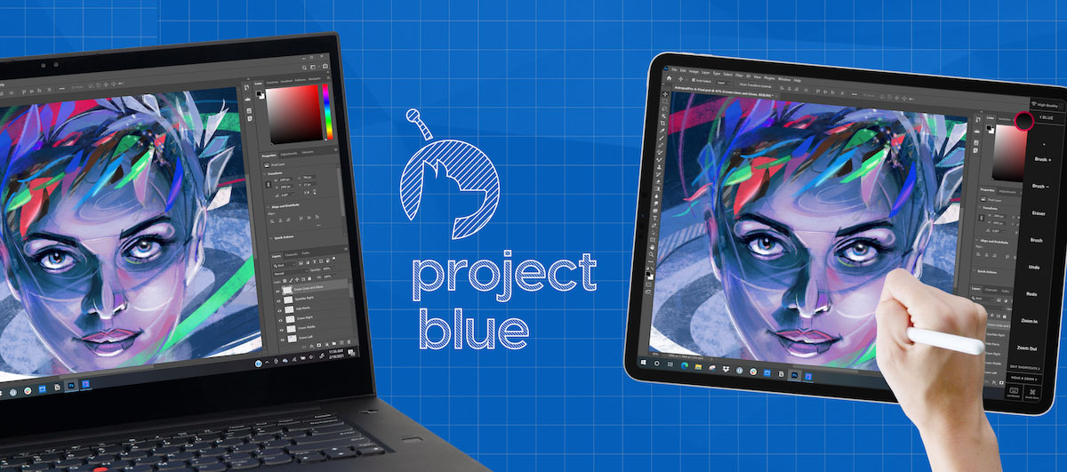 Project Blue trasforma l’iPad in tavoletta grafica per PC