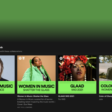 Spotify Equal supporta la parità e celebra le donne nella musica