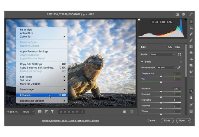 Adobe, il tool con la “Super risoluzione” per Camera Raw