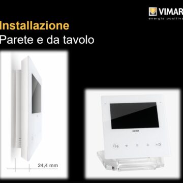 Vimar presenta il videocitofono smart Tab 5S Up: il connesso da 5″
