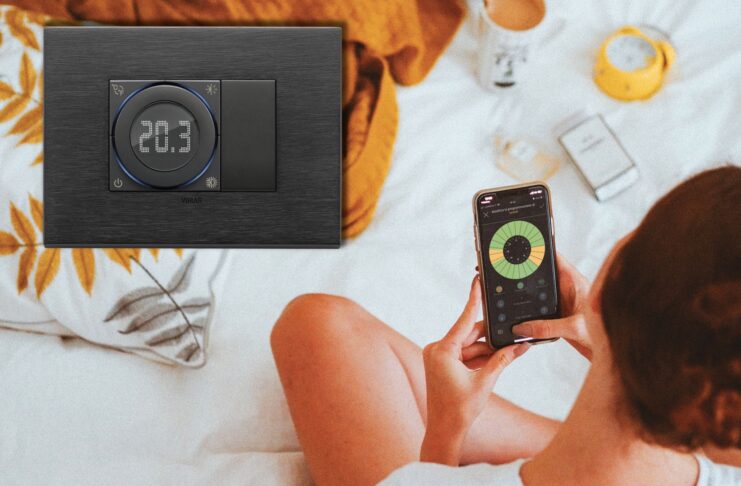 Il termostato smart Vimar si connette ai vostri ritmi di vita