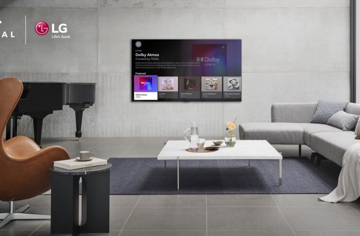 Tidal è ora disponibile sui TV LG