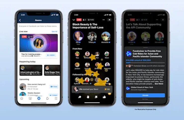 Facebook lancia il suo Clubhouse