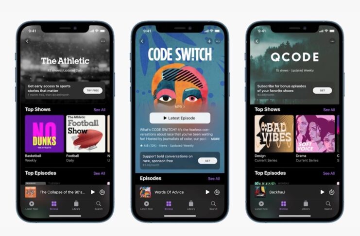 Apple Podcast in abbonamento, tutte le novità per i creatori di podcast