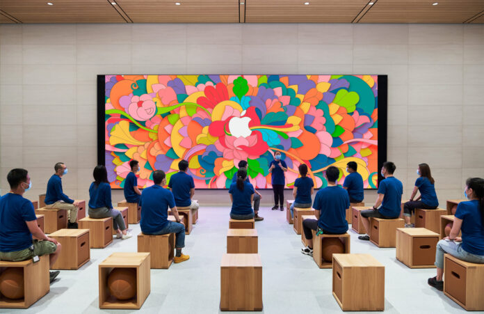 A Pechino tornano le sessioni Today at Apple in negozio