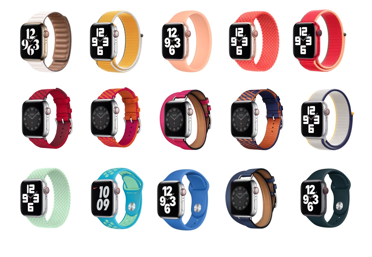 Tutti i colori dell’arcobaleno per gli accessori di iPhone e Apple Watch